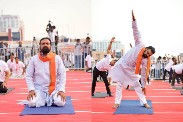 Bihar: योग दिवस पर सीएम सम्राट चौधरी का ऐलान, पाठ्यक्रम में YOGA को करेंगे शामिल