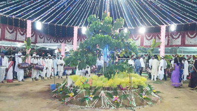 प्रकृति की उपासना का पर्व करम पूजा, जावा को माना जाता अच्छी फसल का प्रतीक