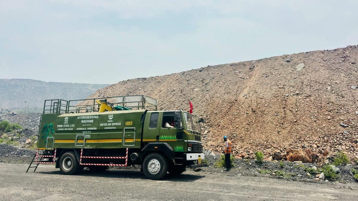 hydroseeding machine