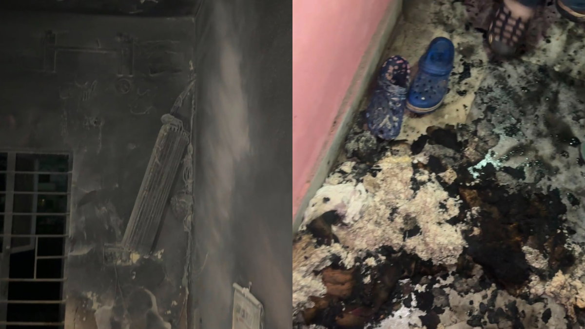 Jamshedpur News: परसुडीह में अपार्टमेंट के बंद फ्लैट में एसी ब्लास्ट से लगी आग