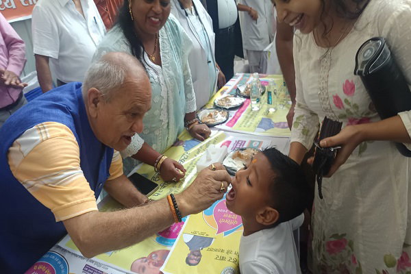 राष्ट्रीय पल्स पोलियो अभियान शुरू, झारखंड में 61 लाख बच्चों को पिलाई जाएगी दवा