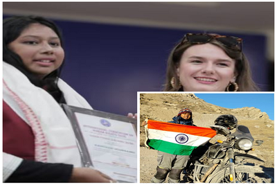 'इंडिया प्राइड अवार्ड–2026' से सम्मानित हुई झारखंड की बाइकर गर्ल कंचन उगुरसांडी