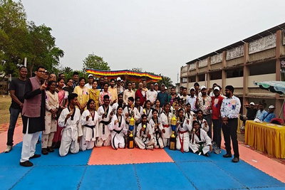 कोल्हान यूनिवर्सिटी अंतर कॉलेज ताइक्वांडो प्रतियोगिता, जेएलएन कॉलेज बना चैंपियन