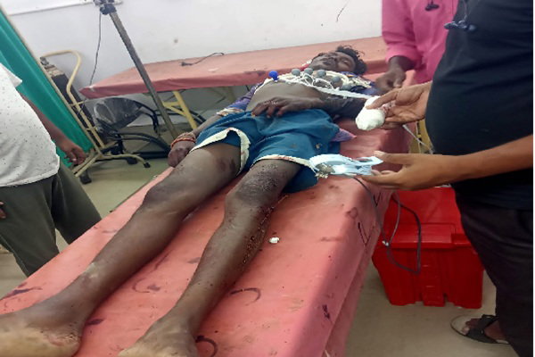 Jamtara News : ट्रैक्टर दुर्घटनाग्रस्त होने से मजदूर की मौत, परिवार में मातम पसरा