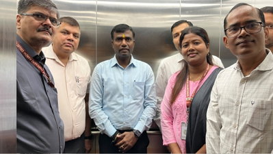 रांची समाहरणालय में तीन और लिफ्ट शुरू, डीसी ने किया उद्घाटन