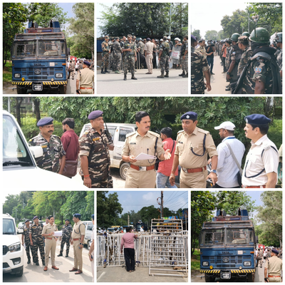 JPSC-JSSC छात्रों के विधानसभा घेराव को लेकर प्रशासन सख्त, चार लेयर की बैरिकेडिंग, 500 जवान तैनात
