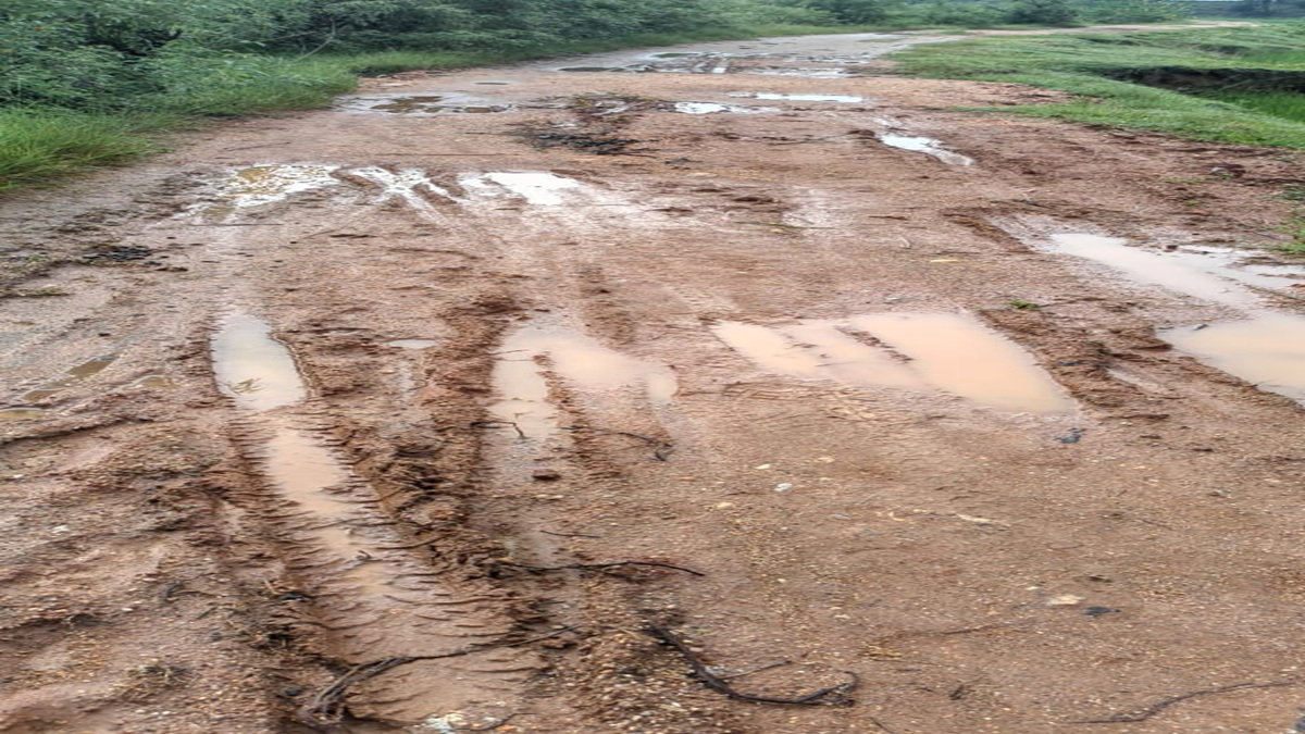 Road in bad condition