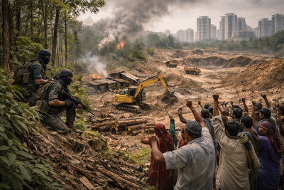 गांव छोड़ब ना ही…नारा फिर गूंजा! जमीन विवाद से झारखंड में नक्सलवाद की आहट?