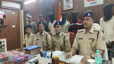 Jamtara News : कैशबैक का झांसा देकर ठगी करने वाले 5 साइबर अपराधी गिरफ्तार