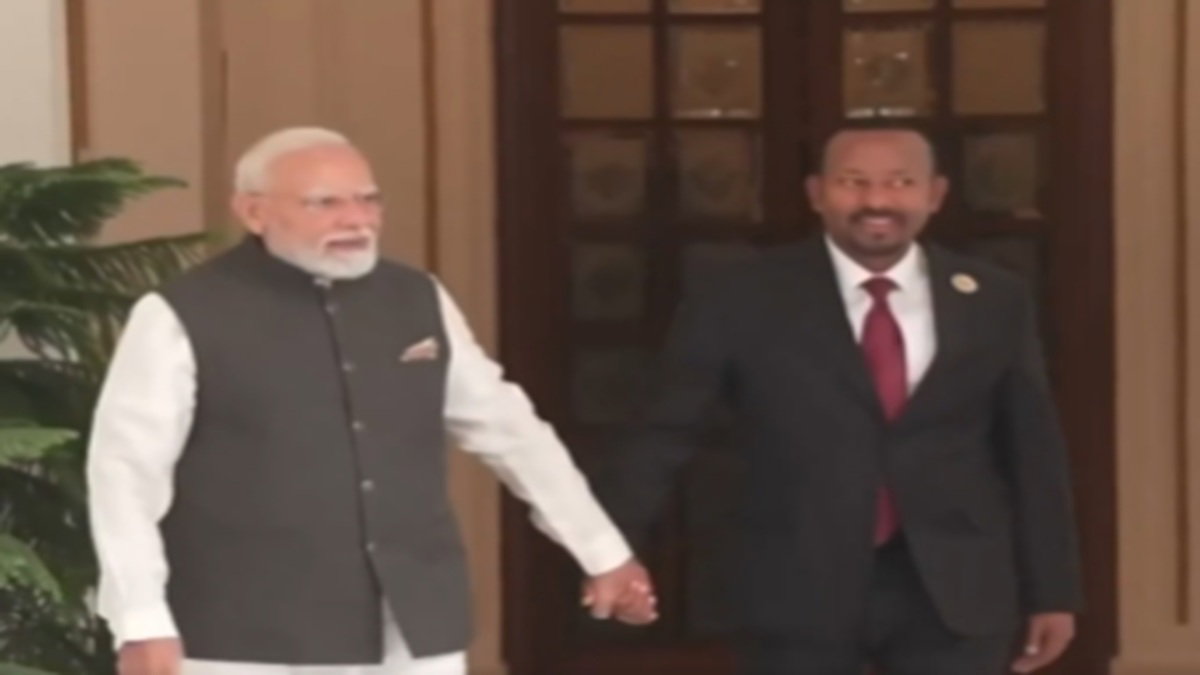 Modi and Ethiopia PM