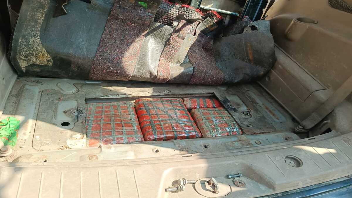 hidden compartment in car