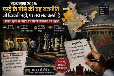 राज्यसभा चुनाव :  पर्दे के पीछे की वह राजनीति जो दिखती नहीं, पर सब तय करती है...