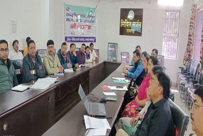 समीक्षा बैठक: ए.एन.सी के कम प्रतिशत पर बिफड़े सिविल सर्जन, सुधार के दिए निर्देश