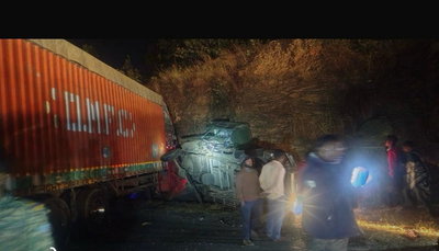 हजारीबाग: हाथी भगाने वाली टीम की गाड़ी दुर्घटनाग्रस्त, 2 की मौत, कई घायल