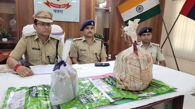 चतरा पुलिस को मिली बड़ी सफलता, एक करोड़ की अफीम व डोडा जब्त