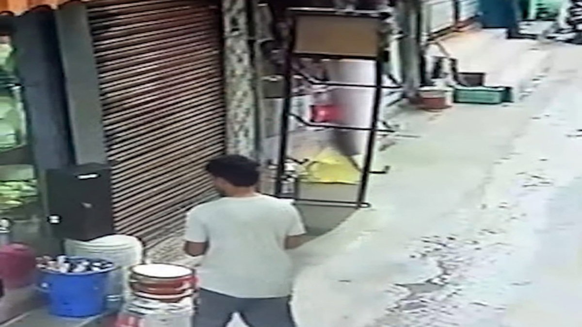 Theft from utensil shop