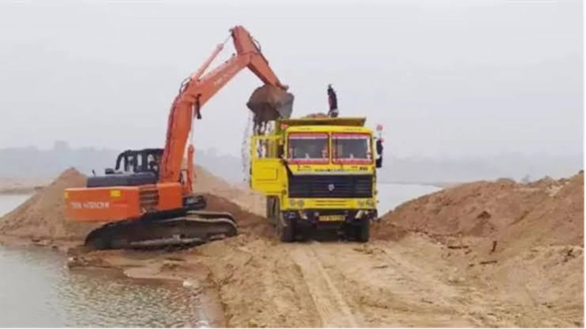 झारखंड में बिहार के चालान पर बालू का खेल, सरकार को राजस्व का नुकसान, विभाग की व्यवस्था पर सवाल