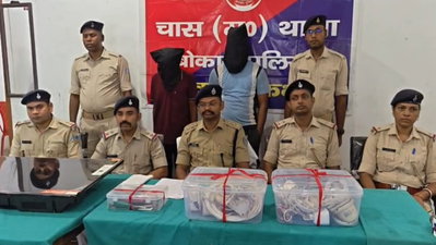Bokaro :  स्मार्ट टीवी व सीसीटीवी कैमरा चोरी करने वाले दो आरोपी गिरफ्तार
