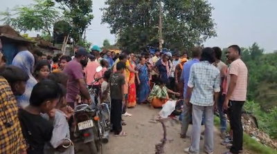 Jamshedpur :  ड्यूटी जा रहे युवक की हाइवा की चपेट में आकर मौत, चालक फरार