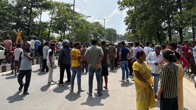 Ranchi News :  HEC बाईपास रोड में अतिक्रमण हटाने के दौरान हंगामा, बिरसा चौक से अलकापुरी चौक तक जाम