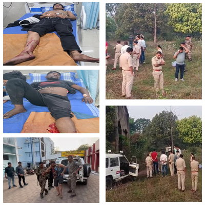 रांची एयरपोर्ट थाना हत्याकांड में शामिल शूटरों के साथ धनबाद पुलिस की मुठभेड़, तीन अपराधी घायल