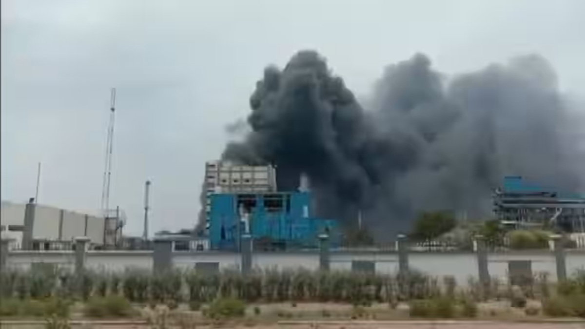 Massive explosion