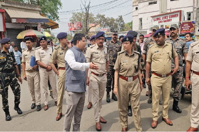 DGP तदाशा मिश्रा पहुंचीं हजारीबाग, अधिकारियों संग सुरक्षा व्यवस्था का लिया जायजा, दिए निर्देश