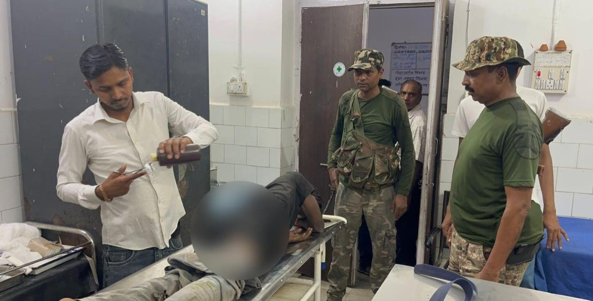 गिरिडीह :  जोड़ापहाड़ी  में वाहन की चपेट में आकर बाइक सवार युवक की मौत, दूसरा इलाजरत