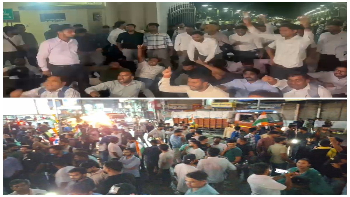कहीं खुशी, कहीं गम :  JSSC-CGL रद्द होने पर अल्बर्ट एक्का चौक पर जश्न, मंत्रालय में सफल अभ्यर्थियों का प्रदर्शन