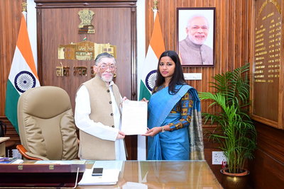 विष्णुगढ़ कांड :  अंबा प्रसाद ने राज्यपाल को सौंपा ज्ञापन, CBI जांच की मांग की