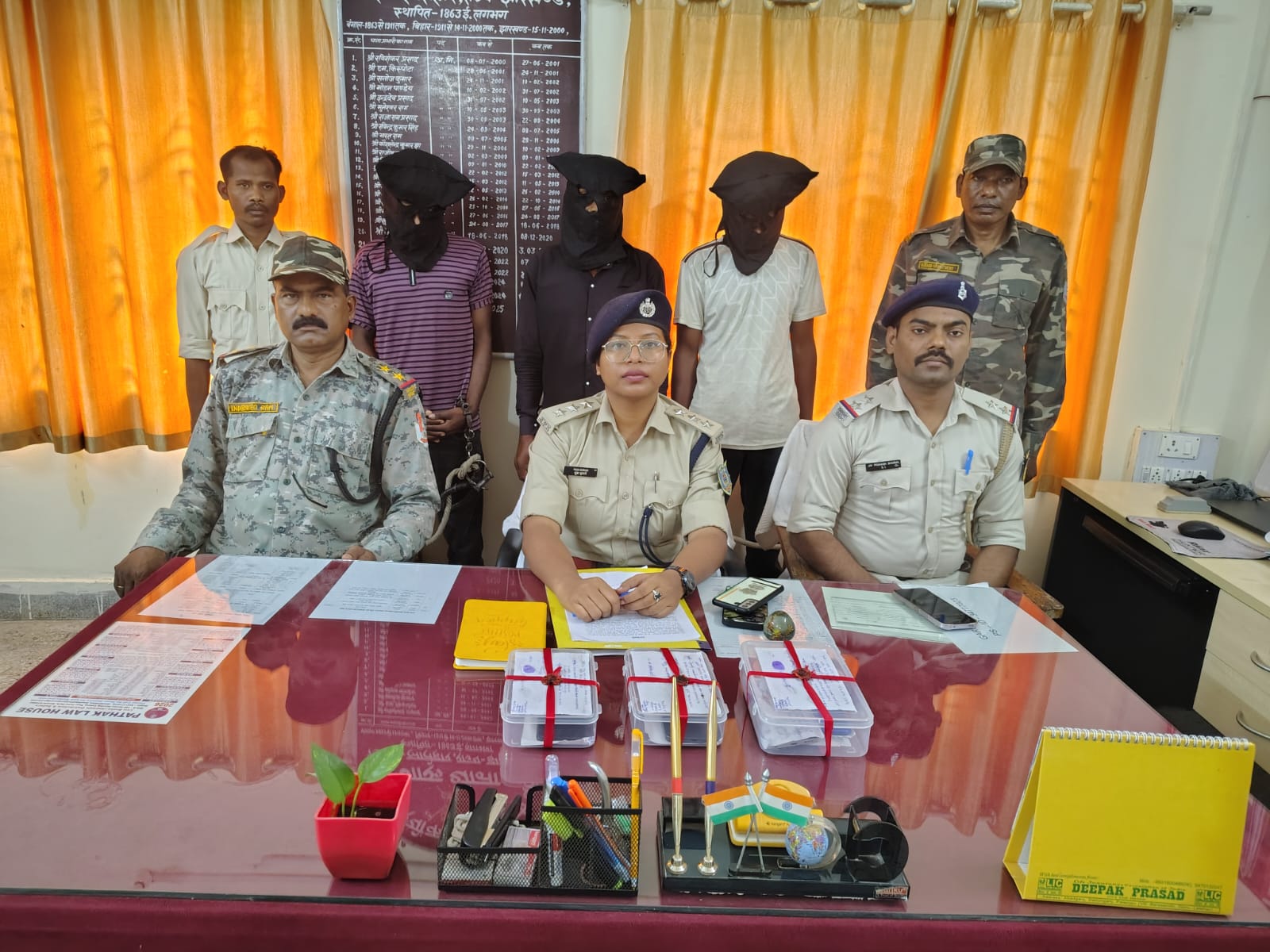 Latehar News : ट्रैक्टर चोरी मामले का उद्भेदन, तीन शातिर चोर गिरफ्तार