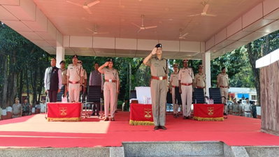 पुलिस संस्मरण दिवस :  झारखंड के तीन सहित देश के 154 शहीद जवानों को दी गई श्रद्धांजलि