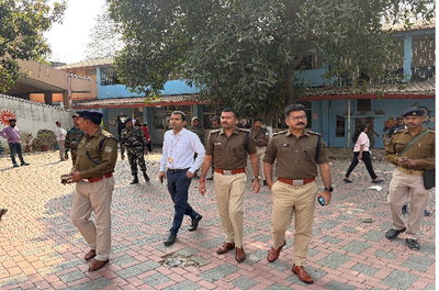 रांची निकाय चुनाव : ट्रैफिक व ग्रामीण SP ने संवेदनशील इलाकों का किया निरीक्षण