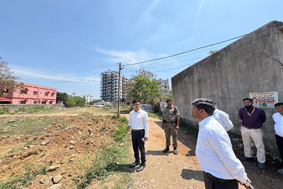 कुसुम बिहार में निगम जमीन पर अतिक्रमण, आयुक्त ने हटाने के दिए आदेश