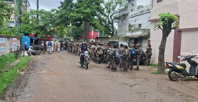 कांग्रेस का बीजेपी कार्यालय घेराव आज, रांची पुलिस अलर्ट, सुरक्षा बल तैनात