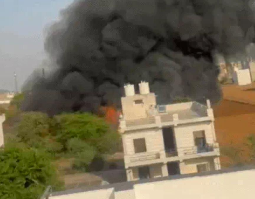 राजस्थान के अवैध कबाड़ गोदाम में भीषण आग लगने से झारखंड के 4 मजदूर जिंदा जले