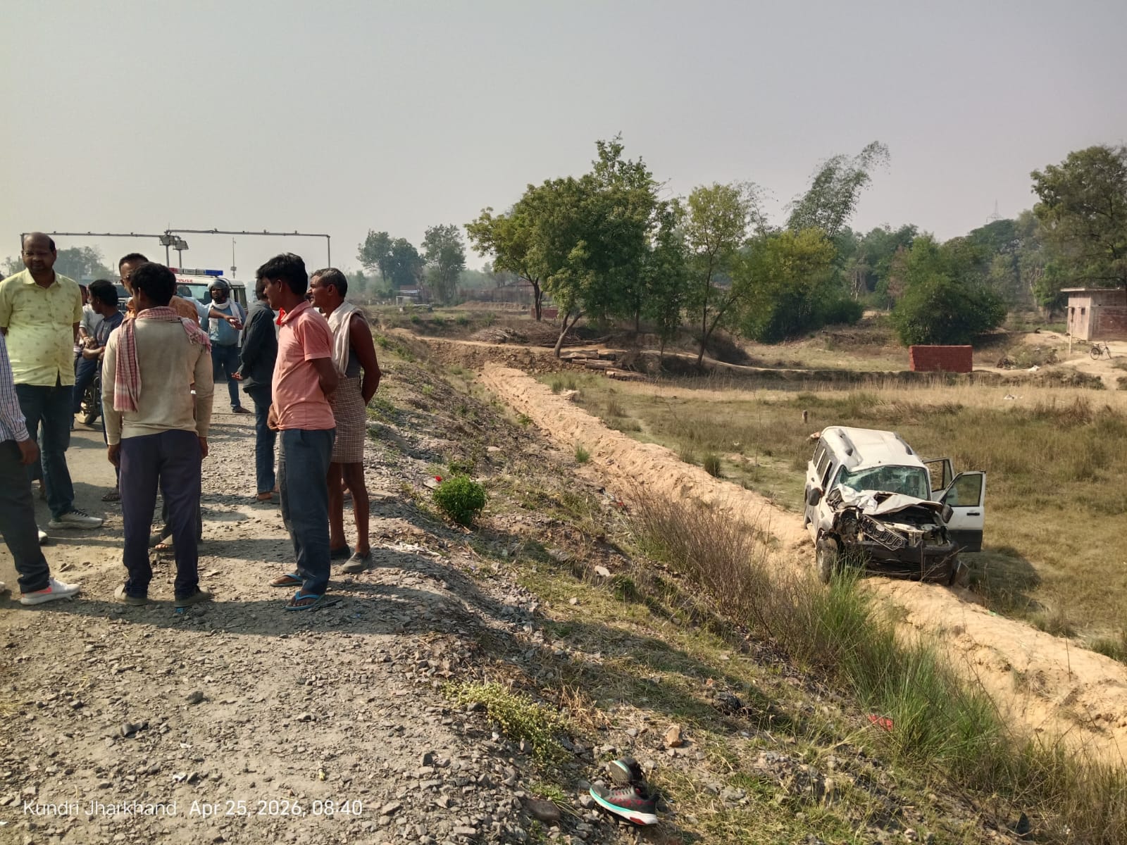 पलामू : फोरलेन पर बाइक-स्कार्पियो की जोरदार टक्कर, एक की मौत
