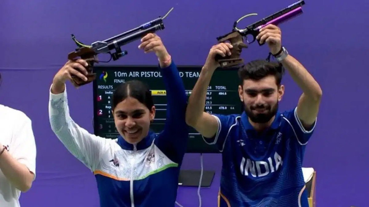 Asian Games : भारत की झोली में एक और गोल्ड, राइफल थ्री पोजिशन के टीम इवेंट में भी सिल्वर मेडल आया