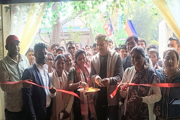 रांची: देवी मंडप, चंदवे में आजसू पार्टी कार्यालय का उद्घाटन