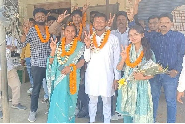 हुसैनाबाद नगर परिषद : भाई-बहन ने रचा इतिहास, वार्ड 5 व 6 से बने पार्षद