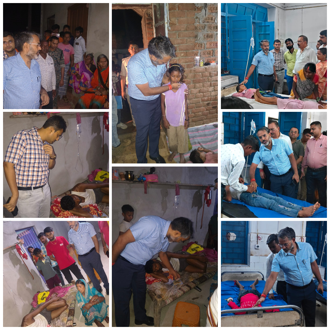 गिरिडीह : गोलगप्पा खाने से मासूम की मौत, कई बीमार, देर रात अस्पताल व बजटो गांव पहुंचे DC समेत कई अफसर