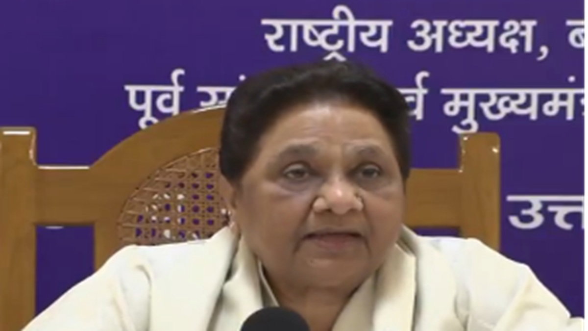 मायावती ने EVM से मतदान पर चुनाव की विश्वनियता पर उठाये सवाल, बैलेट पेपर से चुनाव कराने की मांग