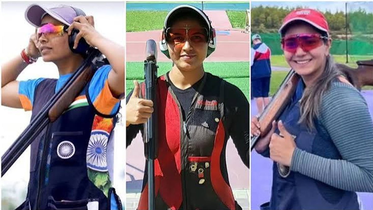 Indian women`s shooting team