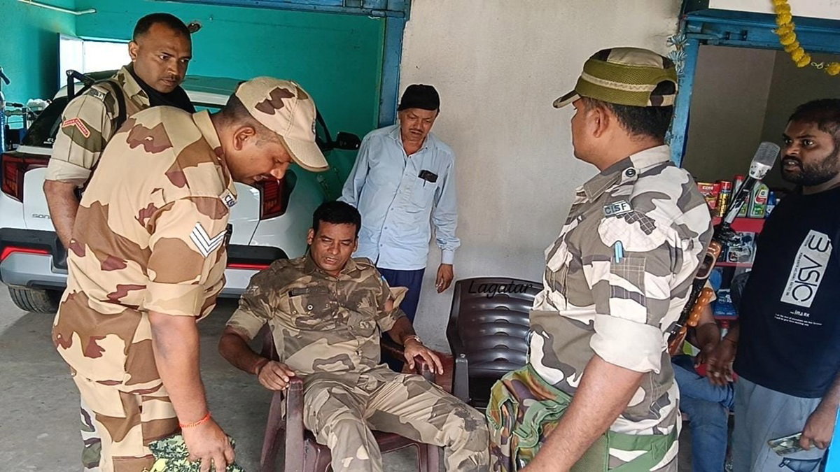 Injured CISF jawan