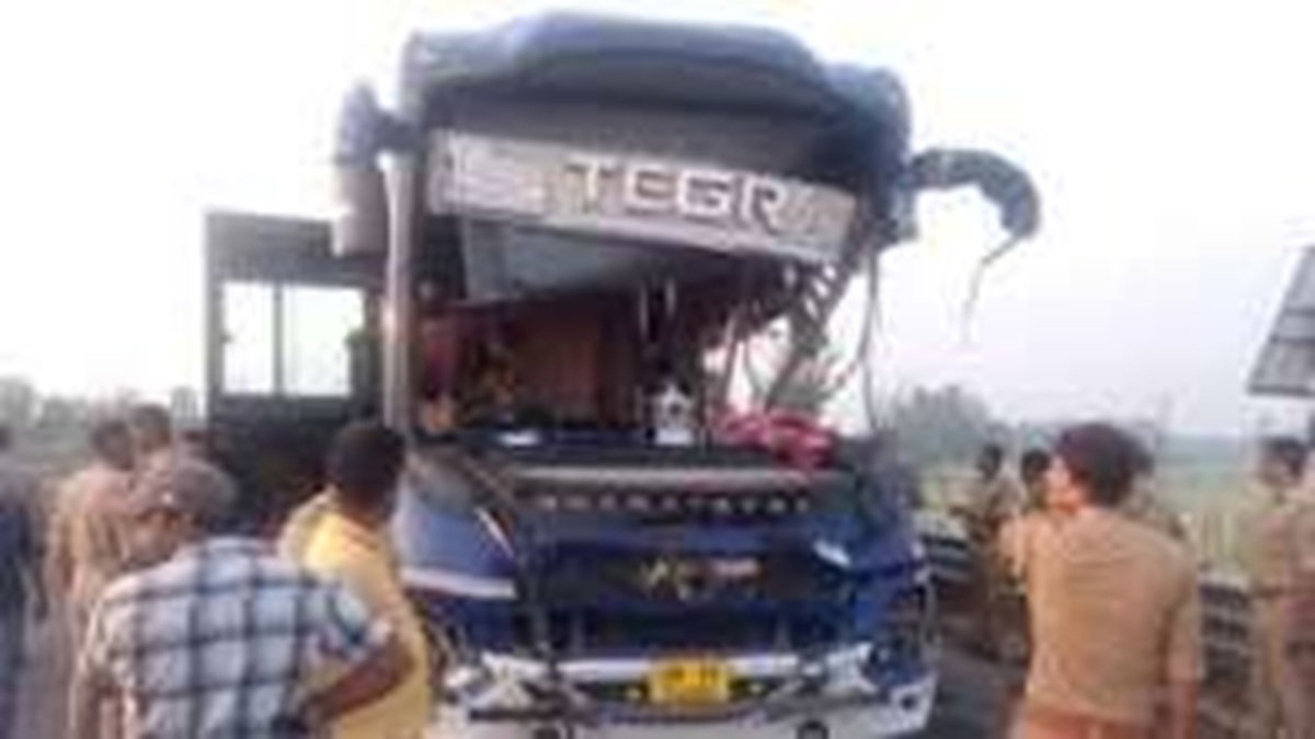 Bus met an accident