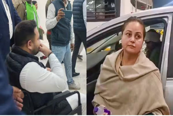 व्हीलचेयर पर विधानसभा पहुंचे तेजस्वी, रोहिणी बोलीं-दिल पर लगी चोट से बेइंतेहा दर्द होता है