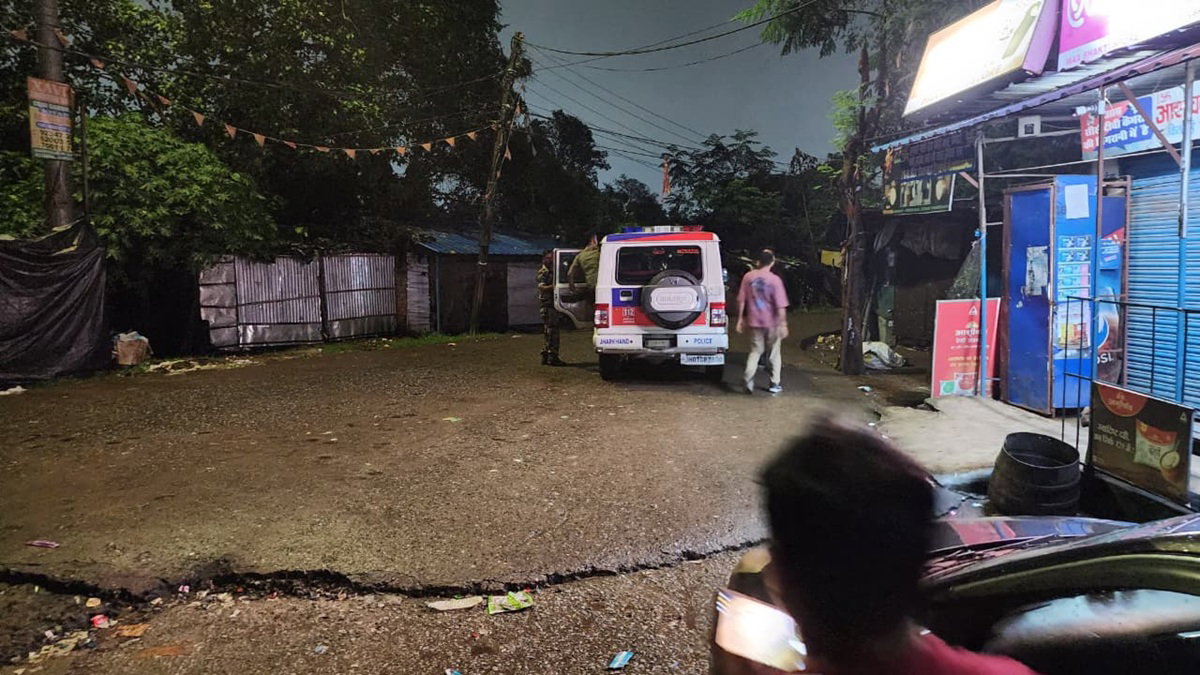 Police at crimescene