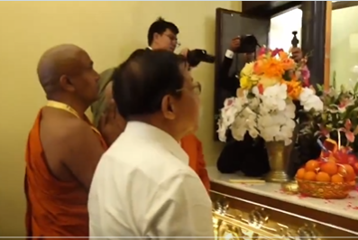 भारत दौरे पर म्यांमार के राष्ट्रपति, बोधगया के महाबोधि मंदिर में की पूजा-अर्चना