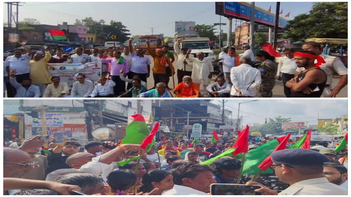 झारखंड बंद :  सड़क पर उतरे आंदोलनकारी, पलामू-बोकारो में विभिन्न मांगों को लेकर प्रदर्शन