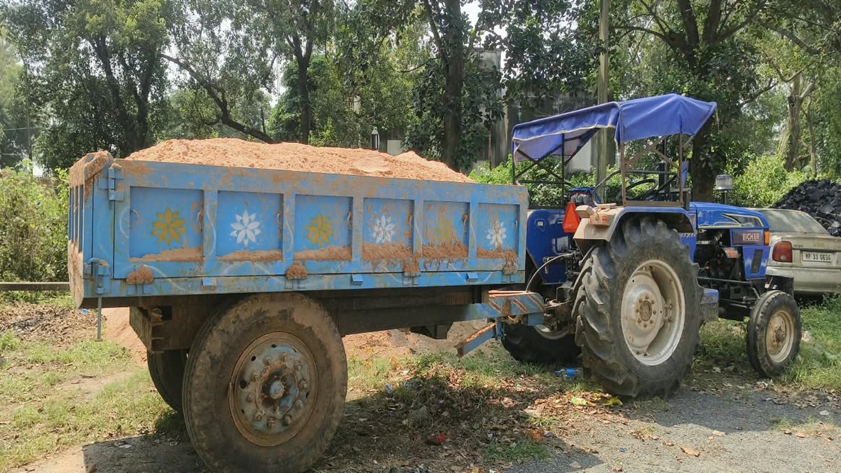 tractor seized